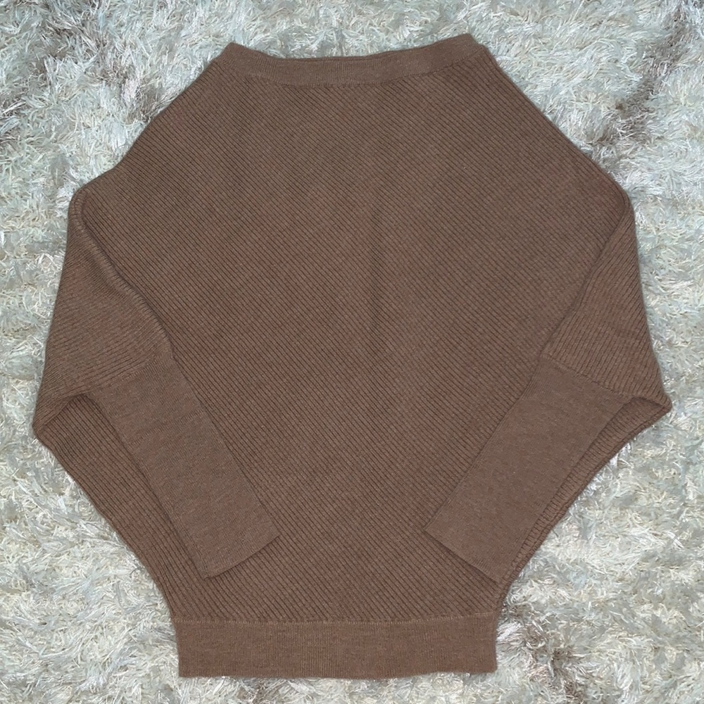Pink Lily Off the Shoulder Sweater size small